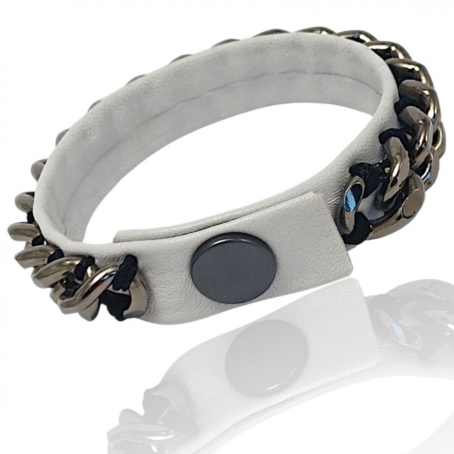 Bransoleta Chain Reacion - Arctic White